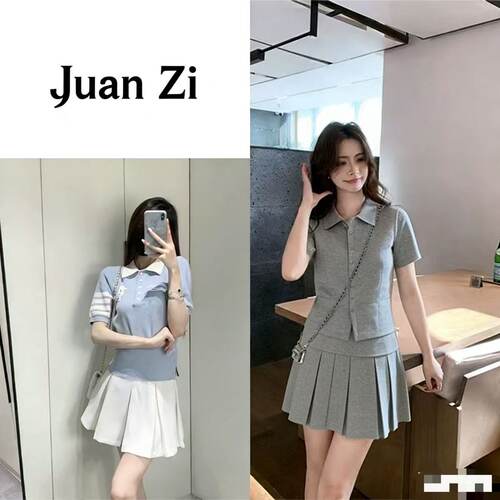 【C501-C700】JZ春夏百搭连衣裙针织设计师款高定女装时尚
