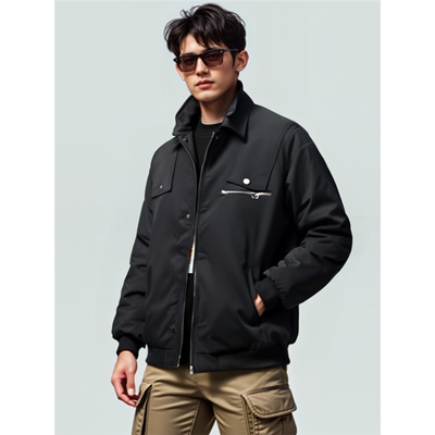 美式棒球服外套男士休闲百