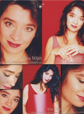 莫扎特 舒伯特 舒曼钢琴独奏音乐合集Klara Wurtz无损DSD音源SACD