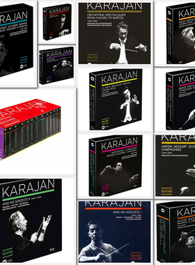 C34 卡拉扬 Karajan 逝世25周年华纳古典音乐全集无损音源101CD