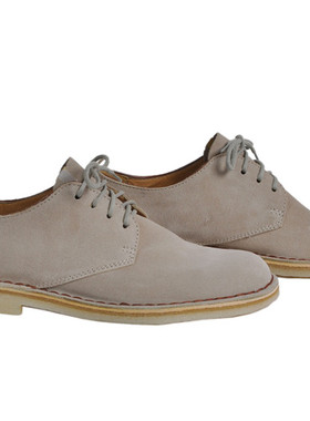 沙漠靴翻毛皮牛津鞋休闲鞋英伦反绒皮男鞋真皮复古生胶底缝制鞋