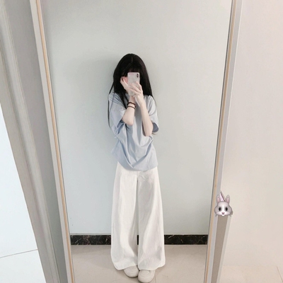 休闲运动服套装女夏季纯棉两件套