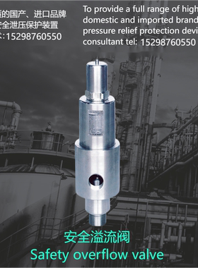 定制 安全溢流阀超压保护装置AY42H高压水泵站管路水油介质TA802Y