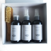 现货UGG雪地靴清洁剂羊皮靴翻毛皮鞋 保养洗护理防水防污清洗喷剂