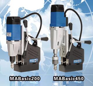 百得新型磁力钻  MABasic450空心钻 磁座钻打孔能力50mm 钢板钻