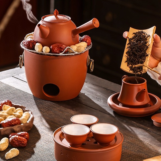云窝古兰围炉煮茶套装露营便携套组潮汕功夫茶整套茶具送礼礼盒