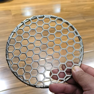 云窝304不锈钢篦子围炉煮茶配件圆形烧烤六角蜂窝格网烧烤网配件