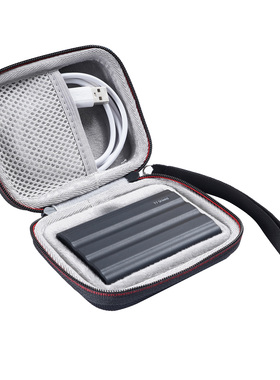 适用三星T7 Touch/T7 Shield移动硬盘硬壳保护收纳包盒套袋子
