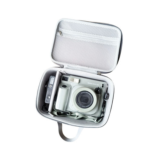 适用富士Wide300 Wide400立得相机宽幅糖色一次成像收纳包相机包