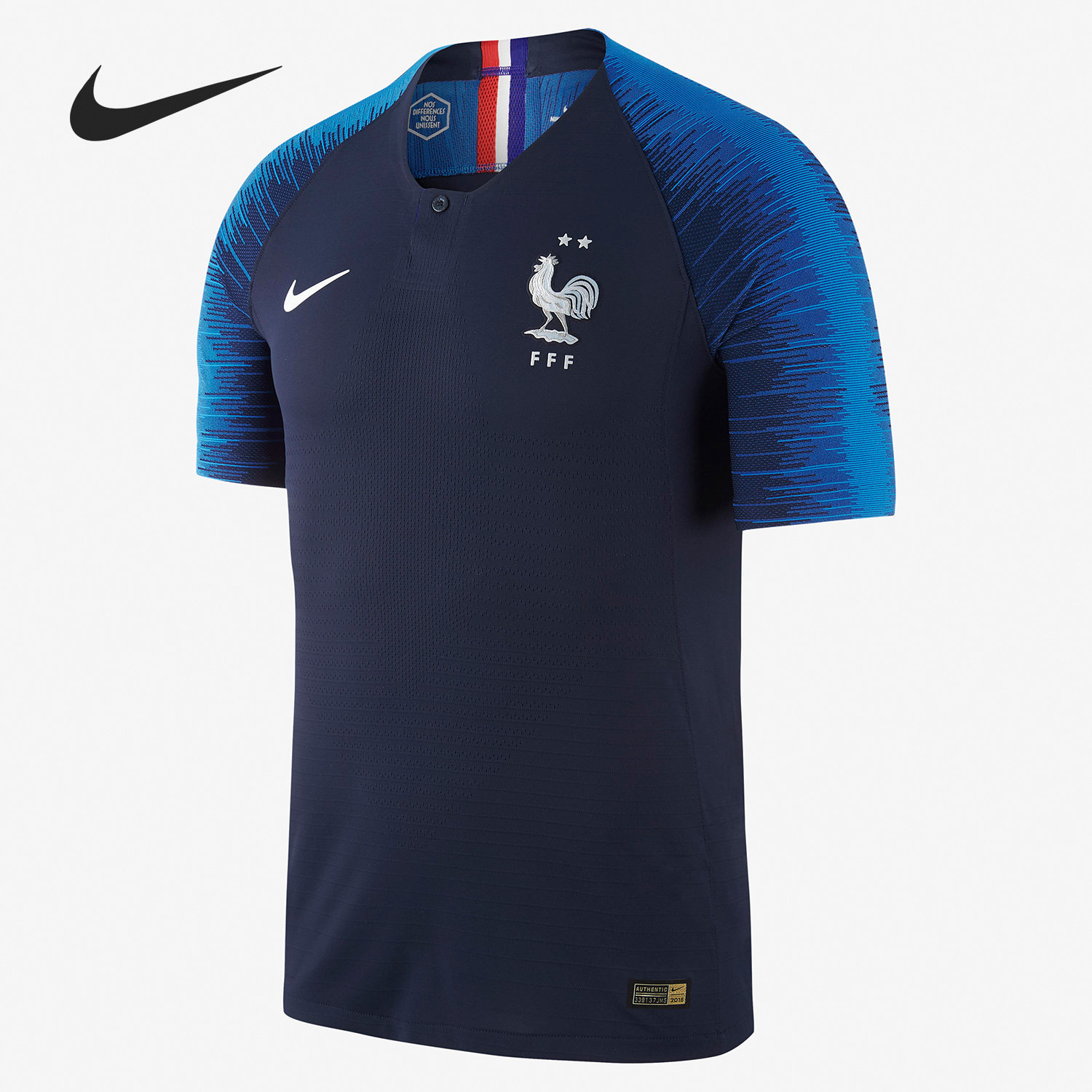 Nike/耐克正品18年世界杯法国队姆巴佩主场球衣球员版 893874