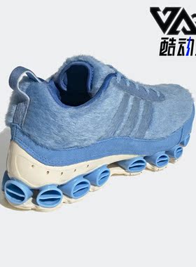 Adidas/阿迪达斯正品三叶草男女同款时尚毛绒感运动休闲鞋GX6446