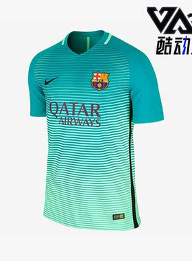 Nike/耐克正品新款第三客场男士足球球服短袖T恤776848-390