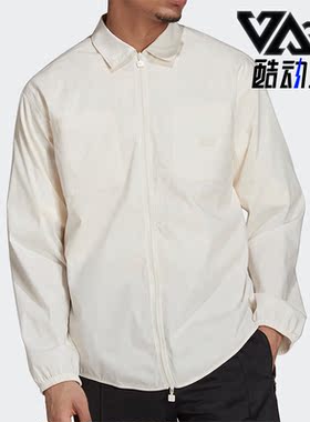 Adidas/阿迪达斯正品三叶草男子运动休闲长袖衬衫H33495