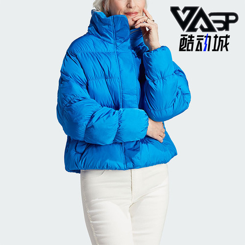 阿迪达斯正品女子宽松棉服