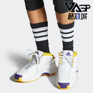 专业篮球鞋 Adidas GY8947 复刻版 1中帮男士 阿迪达斯正品 CRAZY