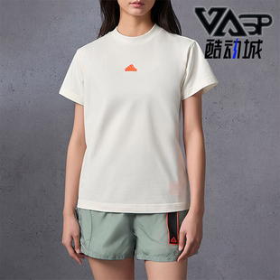 BLUV Adidas 阿迪达斯正品 T恤IS4287 TEE女士印花弹力短袖
