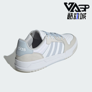 系带板鞋 Adidas 篮球风百搭时尚 NTRAP男女同款 JI2561 阿迪达斯正品