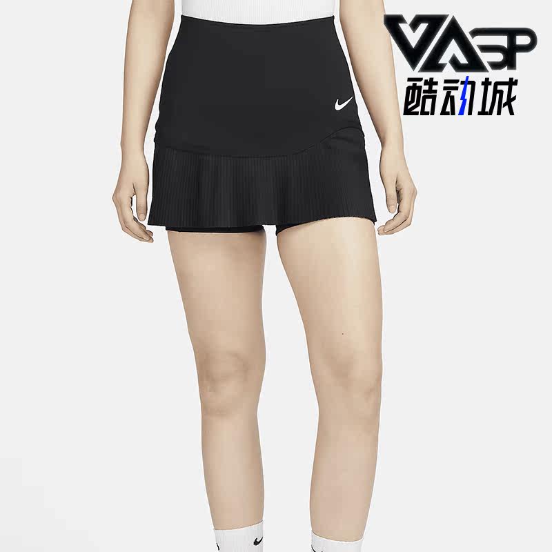 耐克女士透气运动休闲网球半身裙