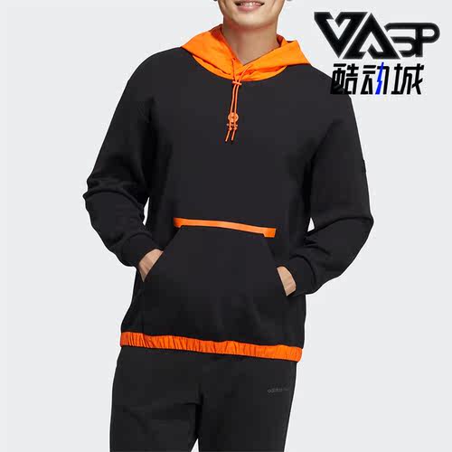 阿迪达斯男子连帽套头卫衣