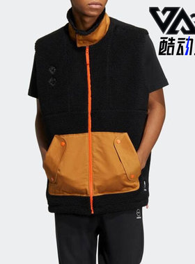 阿迪达斯男子运动马甲