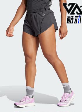 Adidas/阿迪达斯正品ADIZERO SPLIT W女士跑步运动短裤IK9708