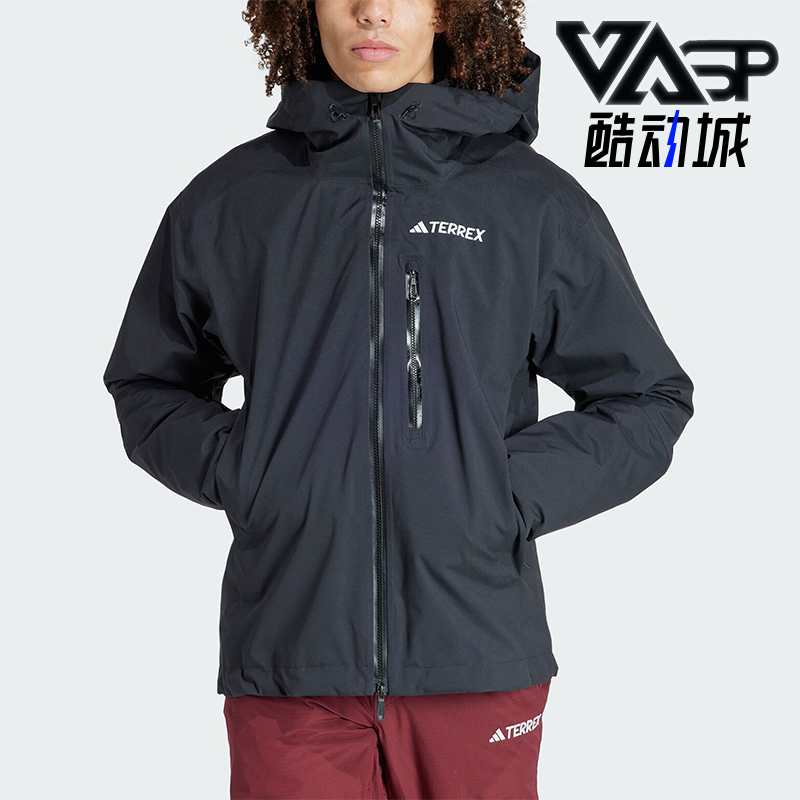 阿迪达斯男士三合一夹棉滑雪服