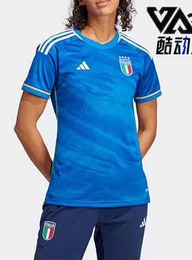 Adidas/阿迪达斯正品春季女子球迷版主场足球球衣短袖HT1613