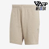 Adidas IJ7460 男子休闲透气五分短裤 阿迪达斯正品 三叶草新款
