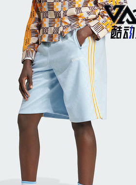 Adidas/阿迪达斯正品三叶草女士经典针织休闲运动短裤JC6143