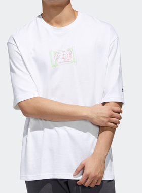 Adidas/阿迪达斯正品 UB GFX TEE 1 男子运动型格短袖T恤 GF3985