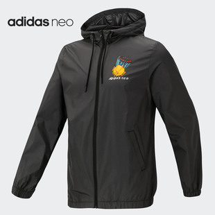 neo 新款 FRT 男子休闲运动外套GJ5406 Adidas 阿迪达斯正品