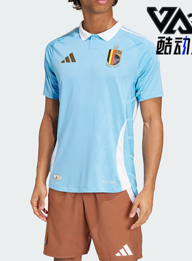 Adidas/阿迪达斯正品RBFA A JSY AU 比利时队男士球衣IQ0776