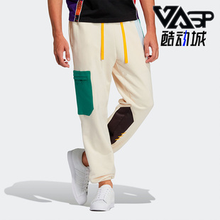 Adidas 三叶草木偶系列时尚 男女休闲运动长裤 HC0345 阿迪达斯正品