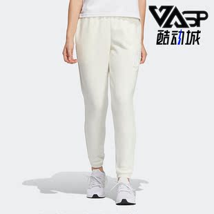 女子新款 Adidas 阿迪达斯正品 秋季 IB2734 运动针织束脚休闲长裤