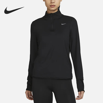 Nike/耐克正品新款女士跑步运动半拉链长袖T恤FB4317-010