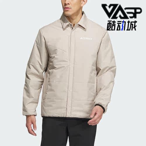Adidas/阿迪达斯男士翻领棉服