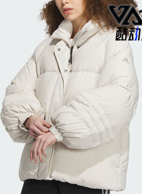 Adidas/阿迪达斯正品 A LINE DOWN J女士保暖羽绒服IL8912