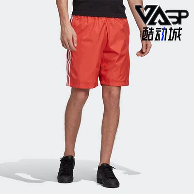 阿迪达斯三叶草男子运动梭织短裤