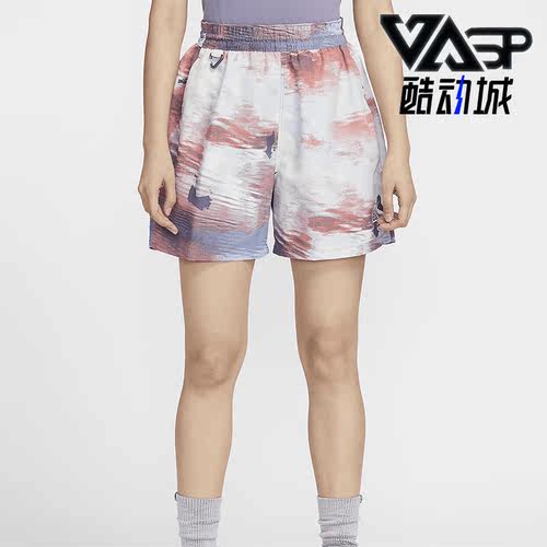 Nike/耐克女士高腰梭织短裤