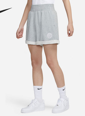 Nike/耐克正品新款女子卷边训练健身休闲运动短裤CZ8227-063