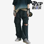 HY4198 三叶草男女运动透气休闲梭织长裤 Adidas 阿迪达斯正品