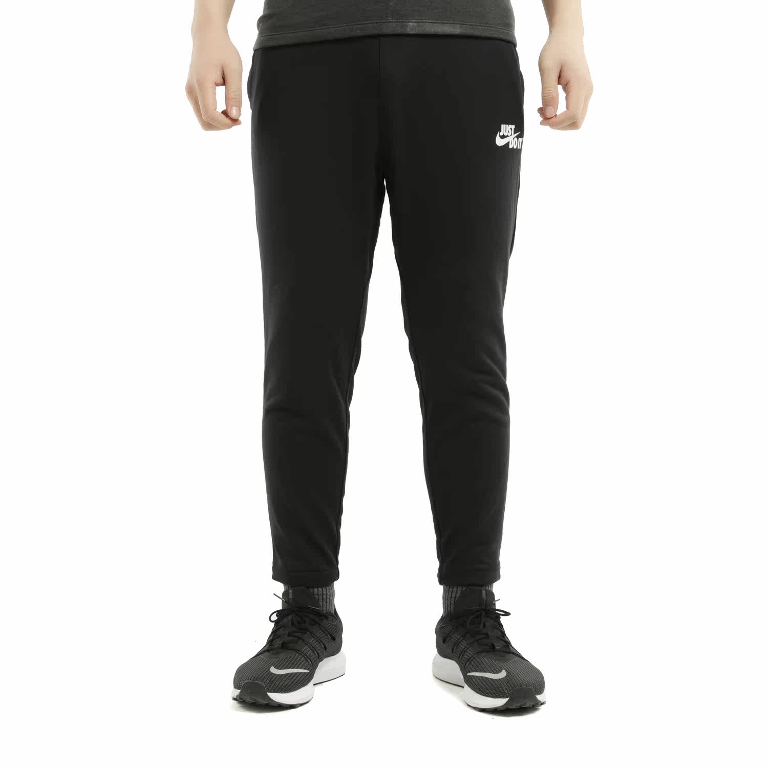 Nike/耐克正品男裤新款薄款修身直筒针织运动裤子休闲长裤AJ2330