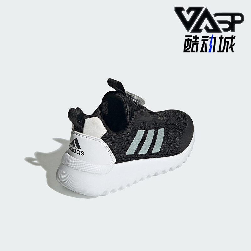 阿迪达斯儿童旋转按钮运动休闲鞋