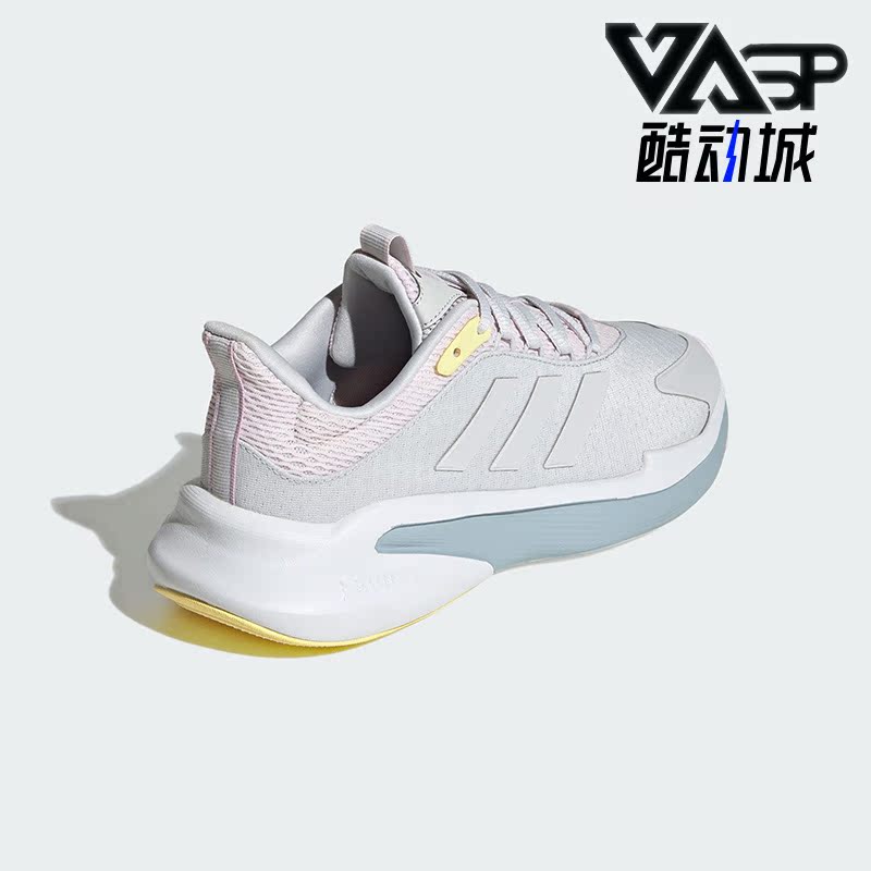阿迪达斯女子运动健身低帮跑步鞋