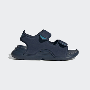 夏季 Adidas 阿迪达斯正品 新款 FY6040 小童沙滩休闲运动凉鞋