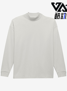 Adidas/阿迪达斯正品夏季男子圆领印花运动休闲长袖T恤IJ5555