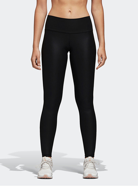 Adidas/阿迪达斯正品女裤18冬季运动健身跑步训练紧身长裤D96050