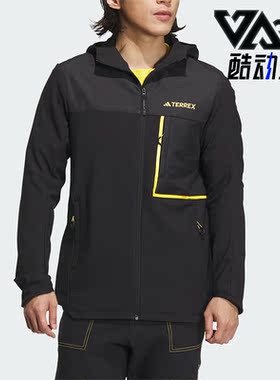 Adidas/阿迪达斯正品秋季新款男士户外运动连帽外套IL8979