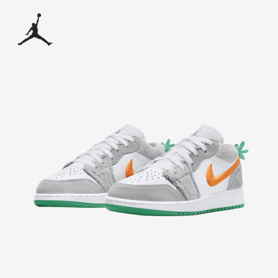 Nike/耐克正品Air Jordan 1女子复古低帮透气篮球板鞋DZ6333-083