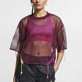 耐克正品 SPORTSWEAR MESH Nike 女子休闲运动网眼短袖 T恤AR3034
